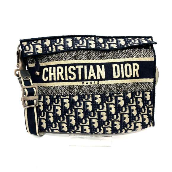 CHRISTIAN DIOR Blue Shoulder Bag - Picture 1 of 16